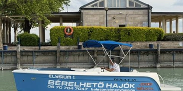 Elektromos hajóbérlés Balaton